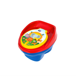 KINDMO KIDS - Troninho Musical Styll Baby - Azul e Vermelho