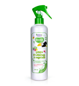 KINDMO KIDS - Limpeza Orgânica de Frutinhas e Vegetais Bioclub - 300ml