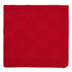 KINDMO KIDS - Manta Bebê Tricot Chique Quadriculado Luxo Vermelho