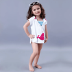 KINDMO KIDS - Roupão Infantil Bordado Baleia - Rosa