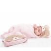 KINDMO KIDS - Cueiro com Capuz Swaddle Urso Rosa 