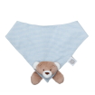 KINDMO KIDS - Babador Bandana Aplique Urso Azul