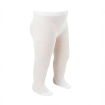 KINDMO KIDS - Kit 2 Pares Meia Calça Lisa Bebê - Branco e Preto