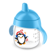 KINDMO KIDS - Copo Antivazamento Phillips Avent Pinguim - 260ml - Azul