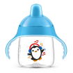 KINDMO KIDS - Copo Antivazamento Phillips Avent Pinguim - 260ml - Azul